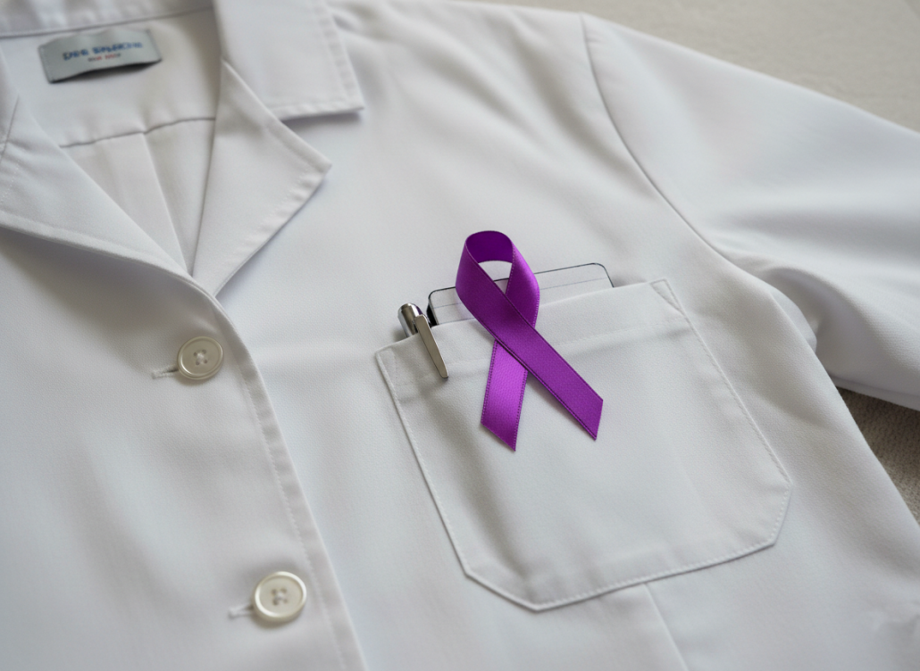 BLOUSE KARE SANTÉ MAI VIOLET